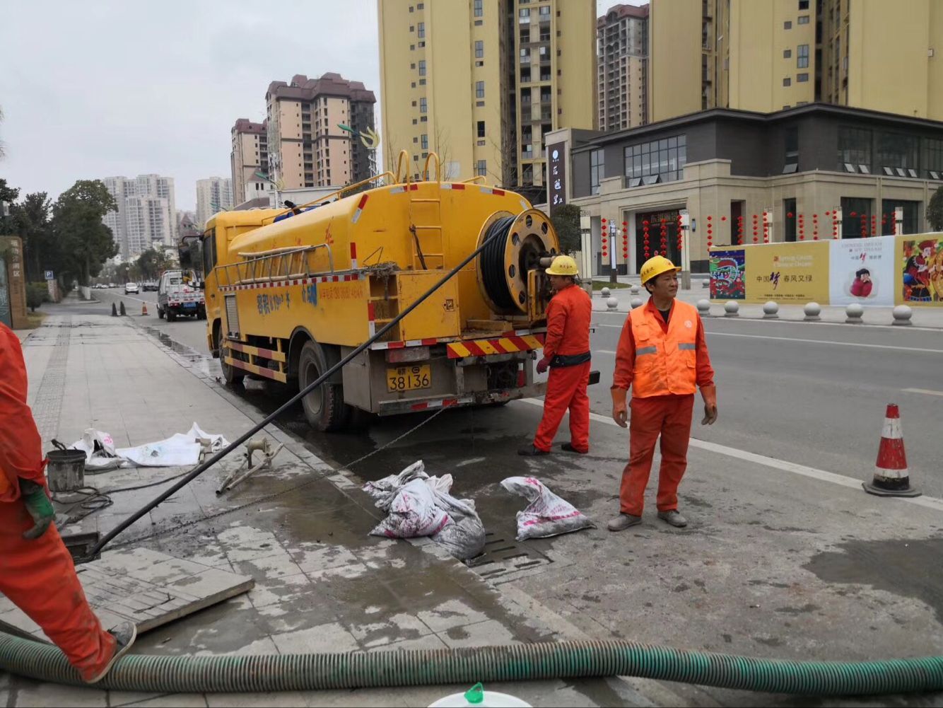 亳州排污管道清淤-管道清洗